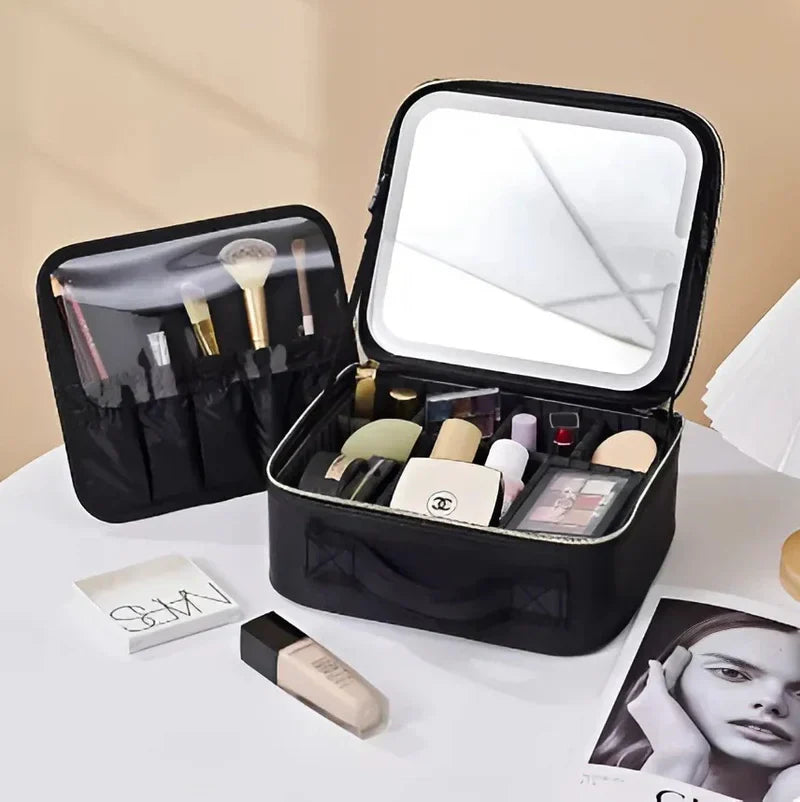 ✨Vanity Luxe 2025💎Tu Tocador de Maquillaje Soñado en un Solo Producto ¡Organiza, ilumina y embellece tu rutina diaria con elegancia y practicidad!