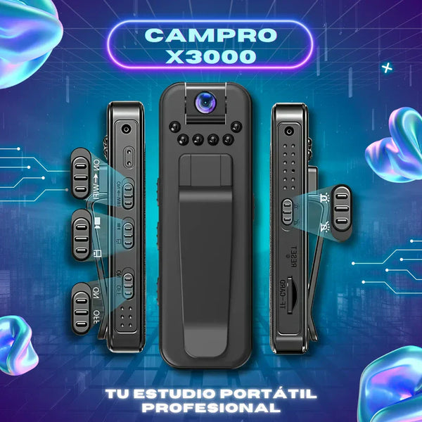📹 SpyCamPRO 2025 – Cámara 180° con Reducción de Ruido 🔇 HD 1080P | 🕵️‍♂️ Discreta, 💪 potente, ✅