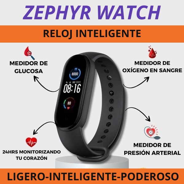 Zephyr Watch ⌚️💨 – Ligero, Inteligente y Poderoso ⚡🔥